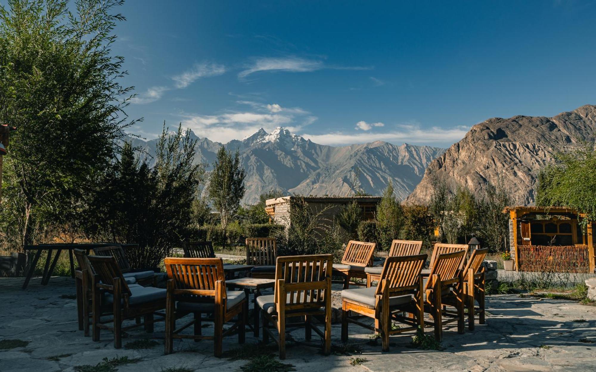 Hotel Lchang Nang Retreat-The House Of Trees-Nubra Valley à Sumur Extérieur photo