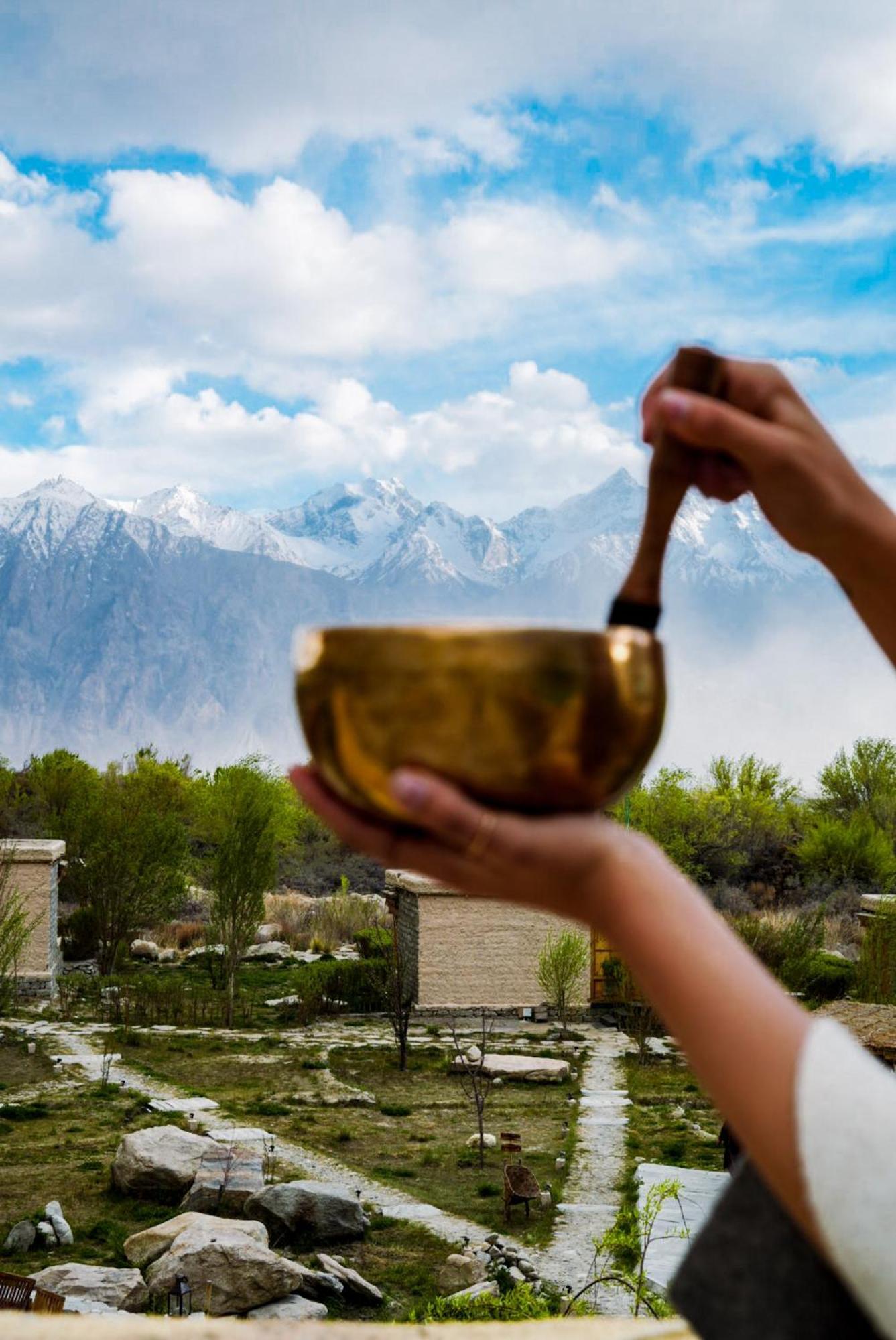 Hotel Lchang Nang Retreat-The House Of Trees-Nubra Valley à Sumur Extérieur photo