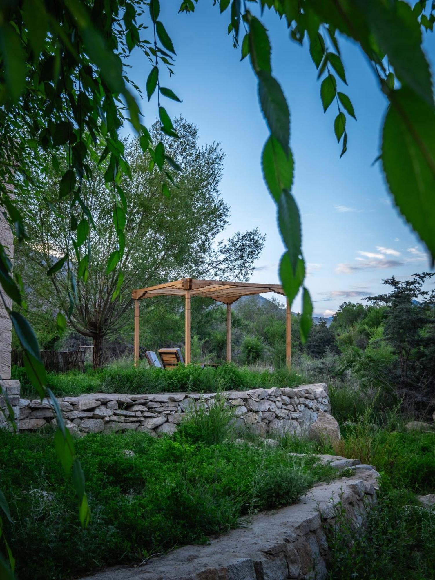 Hotel Lchang Nang Retreat-The House Of Trees-Nubra Valley à Sumur Extérieur photo